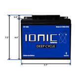 Ionic Lithium 12V 50Ah Battery