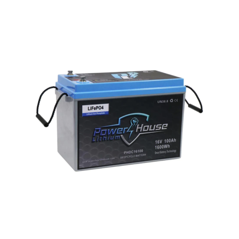 Powerhouse Lithium 16V 100AH Deep Cycle Battery