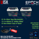 Epoch Lithium 24v Battery 105ah Bundle