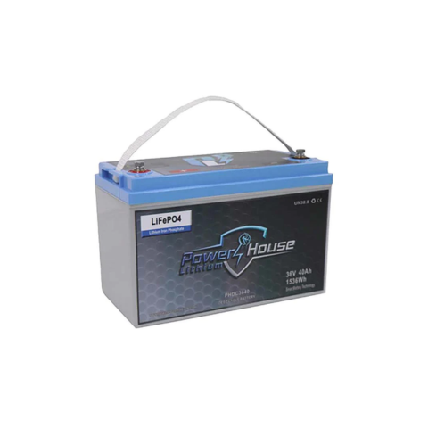 PowerHouse Lithium 36V 40Ah Deep Cycle Battery