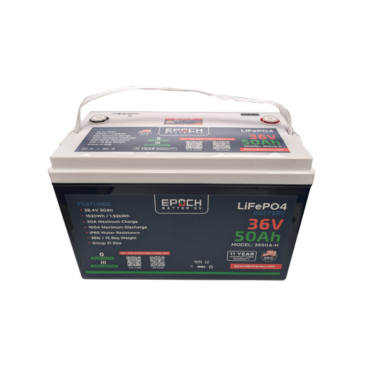 Epoch 36v50Ah Lithium Battery