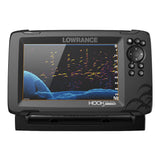 Lowrance HOOK Reveal 7 Combo w/SplitShot Transom Mount  C-MAP Contour+ Card [000-15854-001]