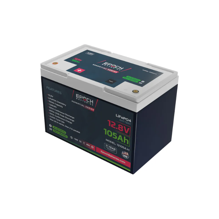 Epoch 12v105Ah Lithium Battery