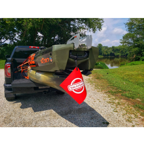 YakAttack Get Hooked Logo Tow Flag