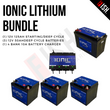 Ionic Lithium 3-12v 50ah Bundle w/125ah