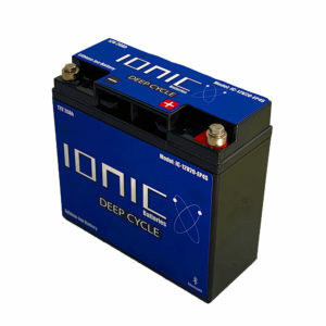 The Ionic Deep Cycle Battery has a cycle life of 3,000 cycles or about 10 calendar years. Our lithium-ion batteries have a usable capacity of 99% compared to 50-60% for traditional lead-acid batteries]. LithiumHub Deep Cycle batteries function in the widest range of temperatures with a discharge temperature range (Functional) of –20°C to 60°C (–4°F to 140°F) and a charge temperature range of 0°C to 45°C (32°F to 113°F). Automatically detects if batteries are too cold to take a charge.