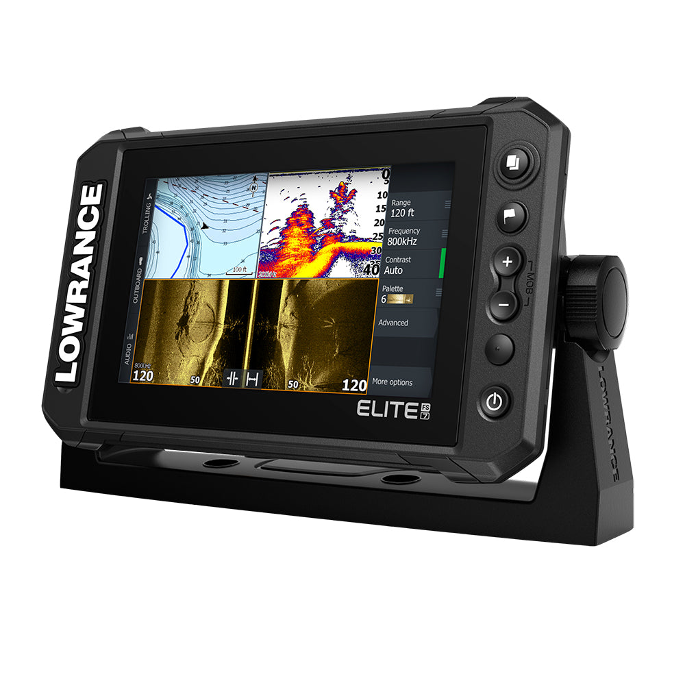 Lowrance Elite FS 7 Chartplotter/Fishfinder with HDI Transom Mount Transducer [000-15696-001]