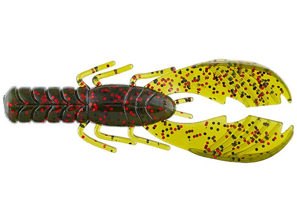 Xzone Lures Pro Series Muscle Back Craw 4"